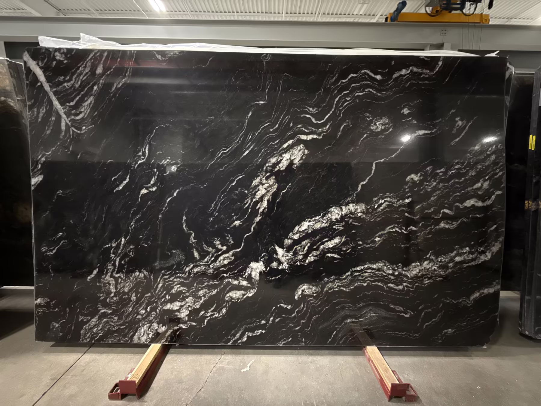 Preto Titanium Natural Stone material sample