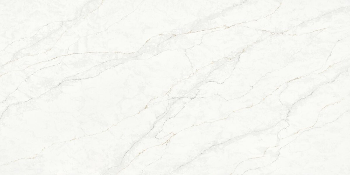 Gold Statuario Quartz material sample