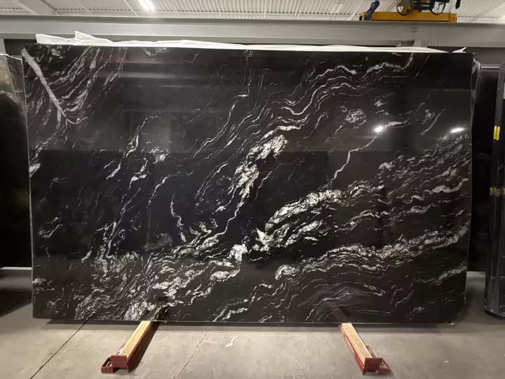 Preto Titanium Natural Stone material sample